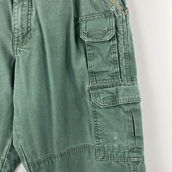 5.11 Tactical Series Cotton Canvas OD Green Cargo Utility Pants Mens 36x32 - Picture 5 of 16